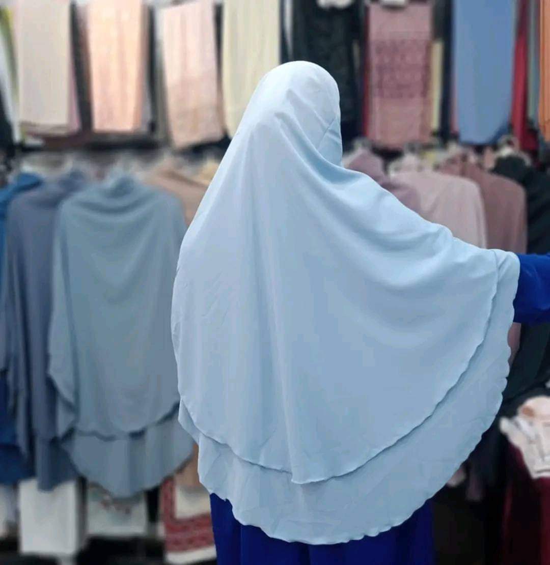 إسدال فولار طبقتين
