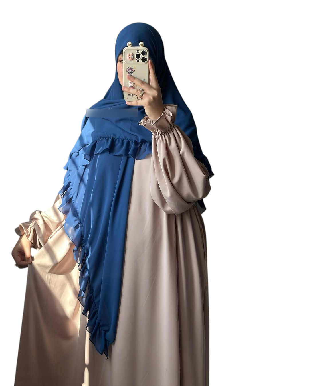 خمار شرعي كشكة 150*150 فولار