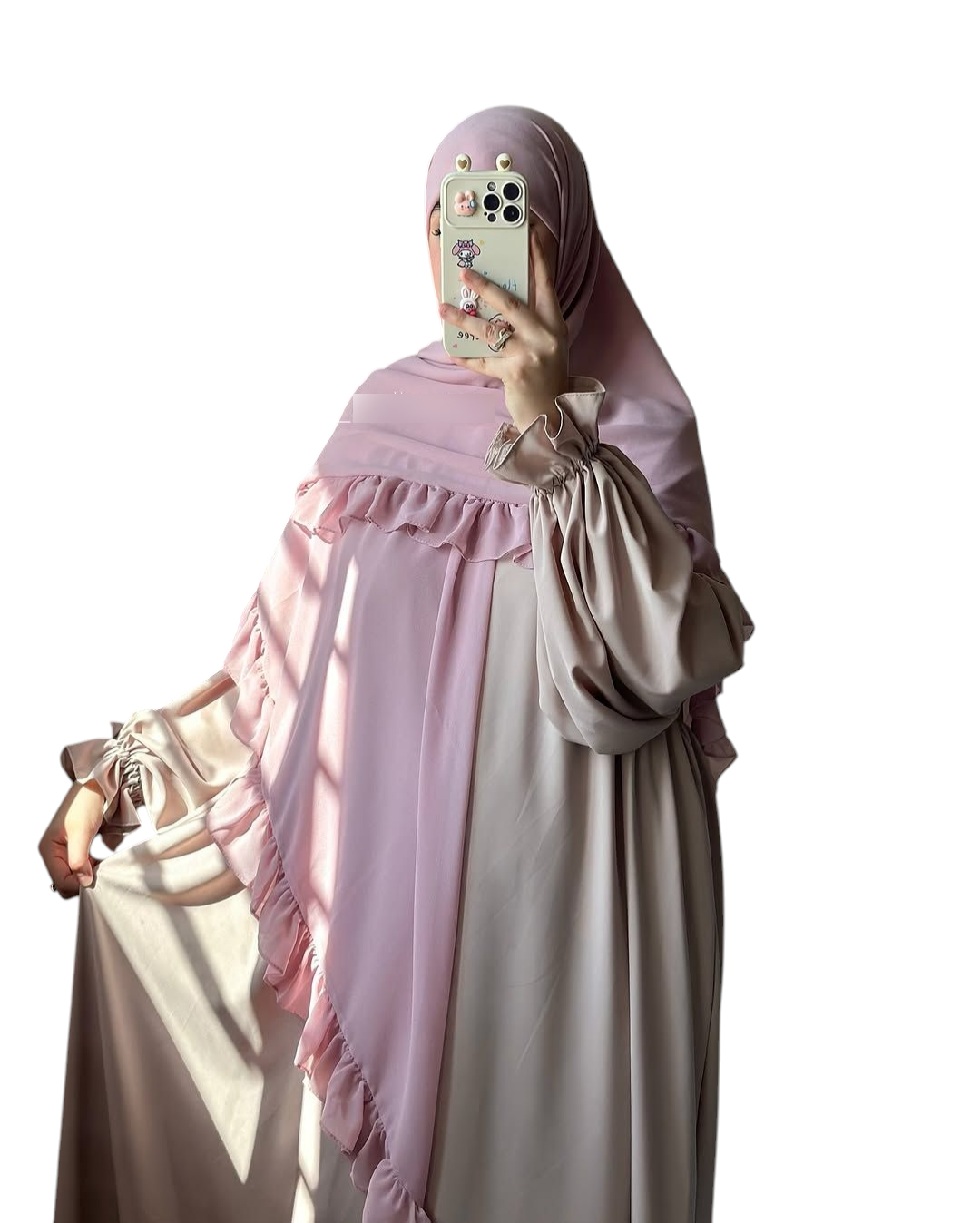 خمار شرعي كشكة 150*150 فولار