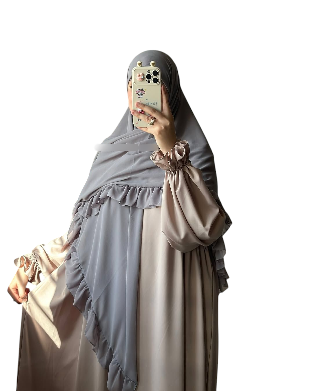 خمار شرعي كشكة 150*150 فولار
